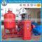 Fire fighting electric water pump with pressure tank