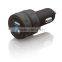 2.1/3.1Amp Dual USB Car Charger for Apple and Android Devices(Black)