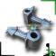 Cast iron railway shoulders/weld-on shoulders