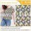 Fashion Style Flower Embrodiery Design Colorful Flower Fabric Dress For Women /Curtain Fabric