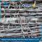 SanQiang hot sale Barbed wire length per roll /barbed wire fence/barbed wire price  express