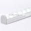 Hot square aluminum profile with round diffuser for led ceiling light
