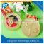 Athletic sport zinc alloy medals with nylon lanyards in cheap price