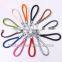 European style Personalized metal keychain souvenir,High Quality PU leather keyring