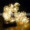 LED Solar String Lights With Lotus led christmas decoration light