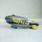 vivid color inflatable airplane pool toy for advertising, high quanlity inflatable rocket for kids