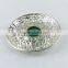Exotic !! Filigree Green Onyx 925 Sterling Silver Pendant, 925 Sterling Silver Jewellery, Online Silver Jewellery