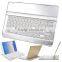 2016 new arrival silver ultra thin aluminum bluetooth keyboard for ipad pro 12.9" wireless keyboard