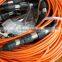 Auto Channel-switching Distributed Geophysical Survey Cable