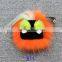 China Wholesale OEM Custom Leather Raccoon Fur Monster Fur Keychain
