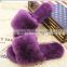 Great promotion Custom washable disposable fur hotel home slipper