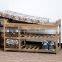 cheap natural wood shoe rack for wholesale