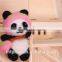 Handemade Panda Mobile Phone Chain Material Package