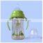 BPA free safe clear glass feeding bottle manufacturer