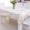 2015 newest hot selling French linen embroidery table cloth