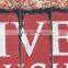 Vintage Wooden Wall Painting Hanging Decor