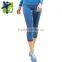 Women 2 Colors Cropped Trousers,female Tight Sport Pants,comfortable Fitness Pants, WA02