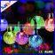 Outdoor Garden Decoration LED Waterproof Crystal Ball Solar Powered Street String Light