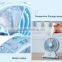 DC 5V portable min USB water mist fan humidifier spray fan for summer cooling