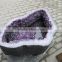natural original crystal amethyst geode cluster