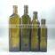 250ml /500ml/750ml/1000ml dark green glass marasca oil glass bottles olive oil bottle