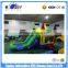 Hot selling popular small crayon combo inflatable bouncer combo for kids play