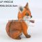 Resin fox animal statue decorative garden for sale