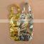 shiny/ metallic color vacuum pouch with handle,Gold and silver vacuum pouch, Gold/Silver metalized pouches