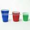 Color cups professional factory Double color Disposable plastic PS cup for party&Wedding