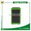 New 4000mAh Solar Charger Waterproof Solar Phone External Battery Dual USB Power Bank for Iphone