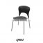 Colorful plastic chairs New model furniture living room Banquet hall chairs for sale Q002