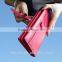 Chinese designer design genuine leather clutch purse for ladies with luxury appearance