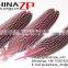 High quality plumage bulk Polka Dot Dyed pink Guinea Fowl Wing quills Feathers
