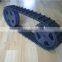small robot rubber track driving wheel, rubber crawler for kid's toys