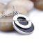 Stainless Steel Enamel Semi Pendant Jewelry