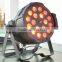 18 X 15w 5 in 1 rgbwa showtec led par light