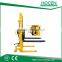 500kg, lifting height 1600mm used manual stacker