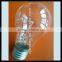 A55 E27 220V Clear bulb 100w 75w