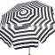 Striped Outdoor Umbrella for Beach
