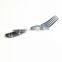jieyang factory high quality black color stainless steel cutlery set