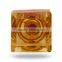 Glass small Square Knob (smoke Brown)