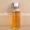 Promotional gift 350ml/500ml glass drinking bottle sports water bottle with string
