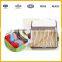 Easy to operate cheapest price polyester fabric bra storage box