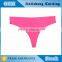 Free samples assorted colors bikini ladies' sexy fancy panty seamless woman thong