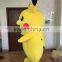 2017 Yellow pikachu costume mascot/pikachu mascot costume/mascot costume