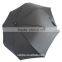 Plain black automatic open durable strong golf umbrella