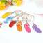 2015 summer hotting sale mini slipper keychain, sun glasses keychain fashion slipper keychain