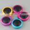 Multi Colors Round Foldable Hair Brush with Mirror