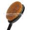 Oval Makeup 90 degree bend Brush Cosmetic Foundation Cream Face Powder Blush Makeup Tool Toothbrush Curve