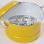 Soild Yellow Color Cookwear Set 24/26/28CM Enamel Steamer Pot